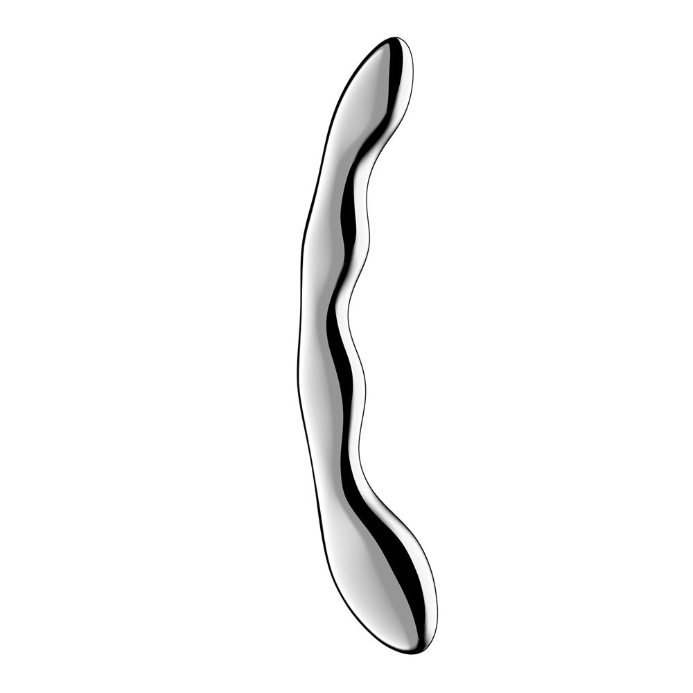 Satisfyer Cosmic Crest 2 Chrome Steel 20.5 Cm Dildo