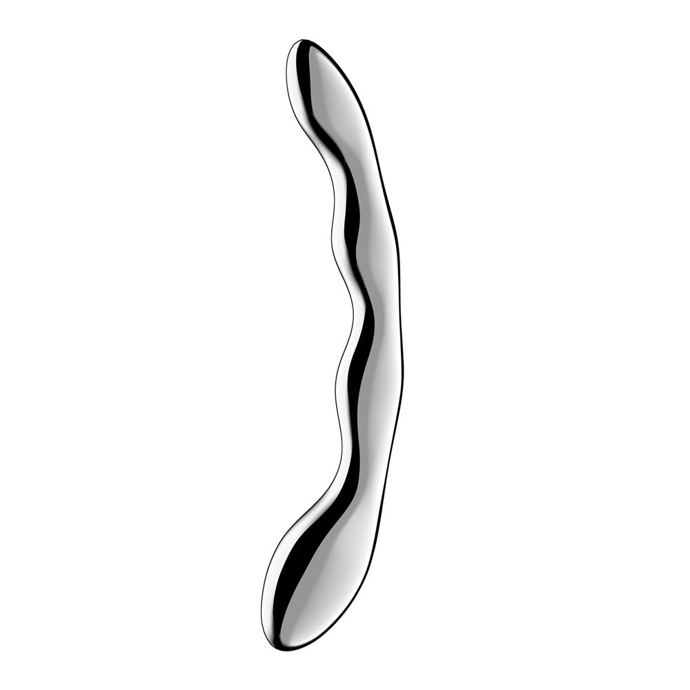 Satisfyer Cosmic Crest 2 Chrome Steel 20.5 Cm Dildo