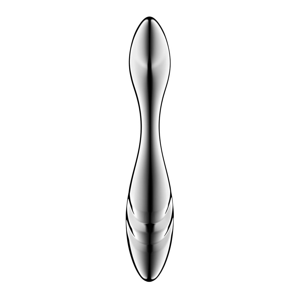 Satisfyer Pure Gravity 3 Chrome Steel 21 Cm Dildo