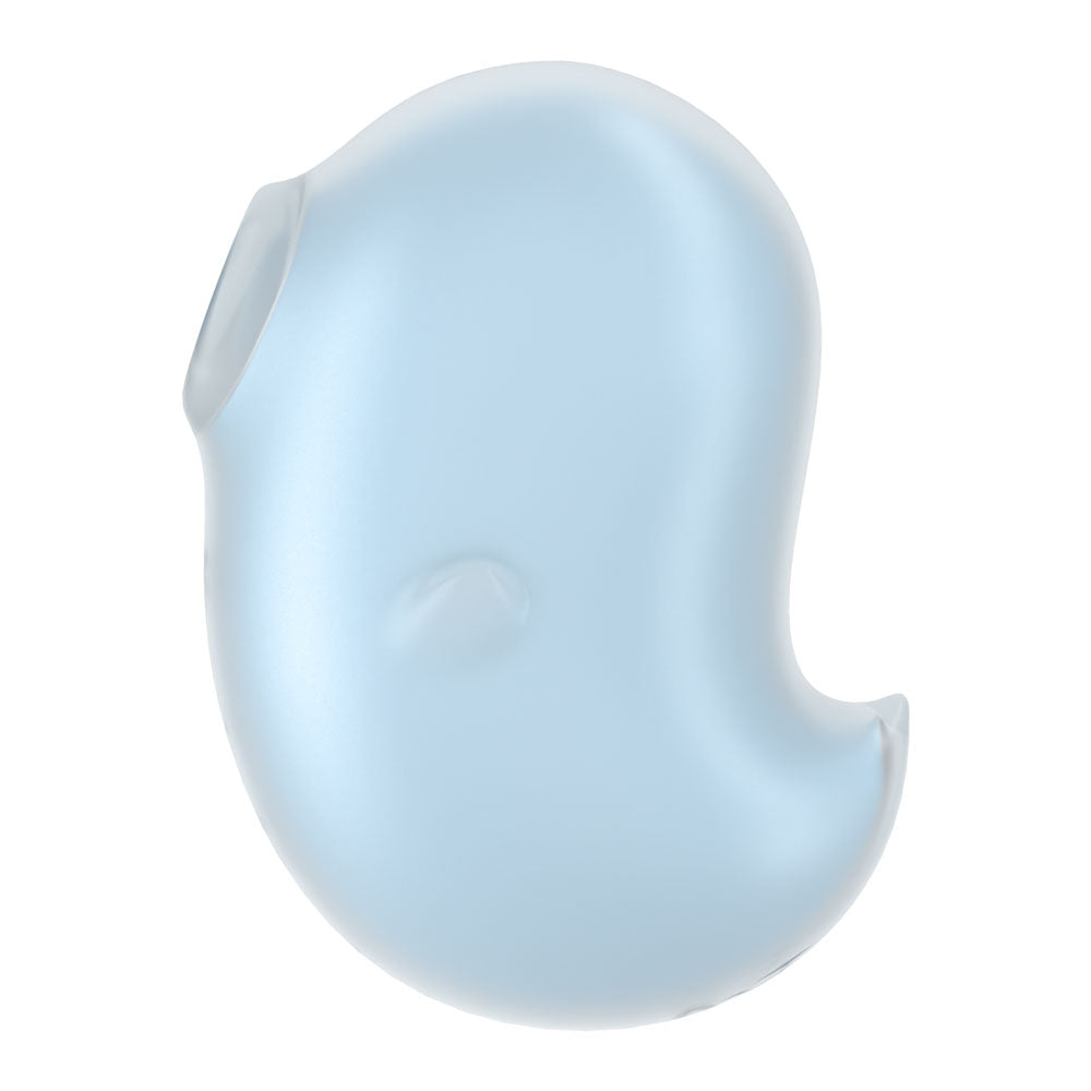 Satisfyer Cutie Ghost Blue Blue Usb Rechargeable Air Pulse Stimulator