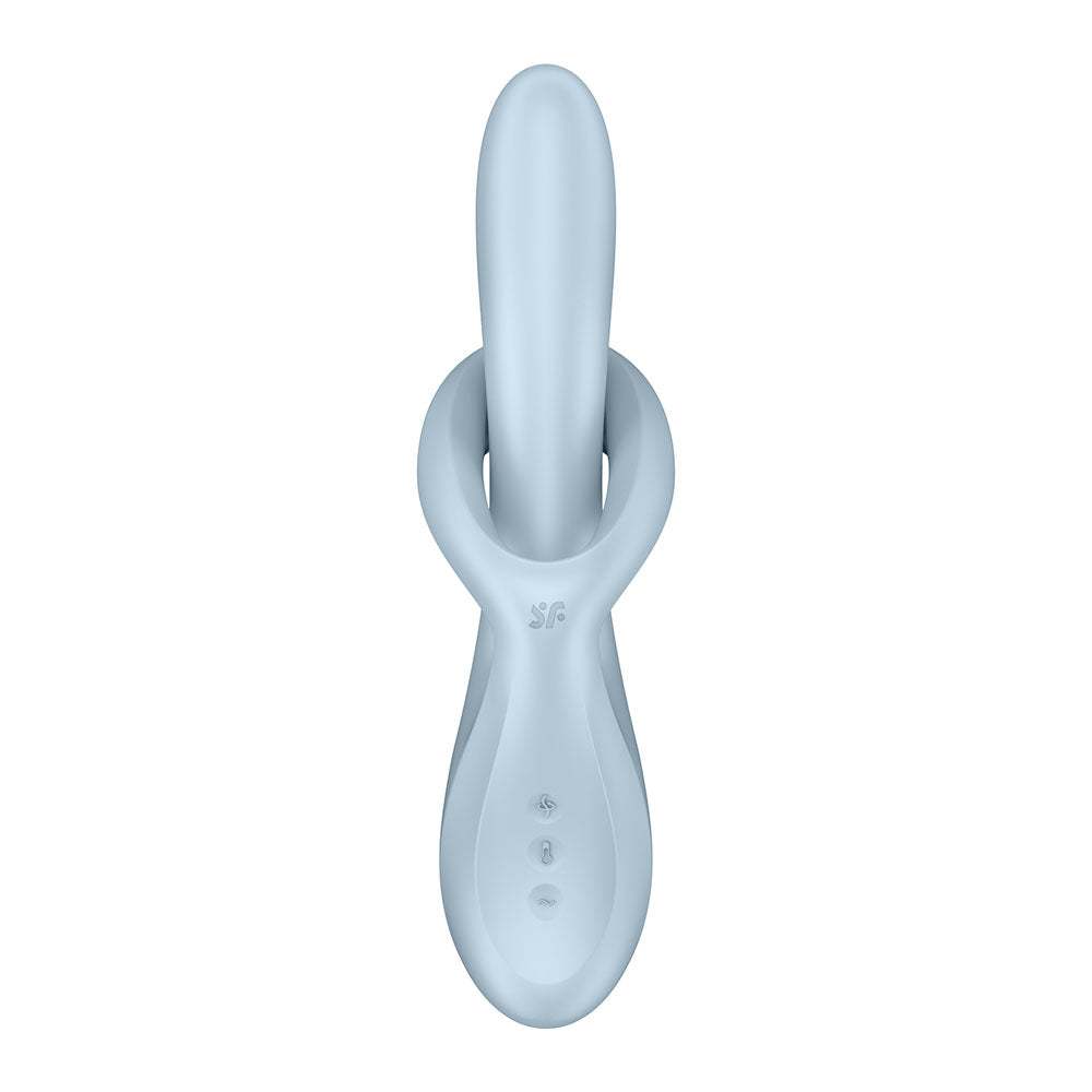 Satisfyer Heat Flex 4 Blue Blue Usb Rechargeable Heating Vibrator
