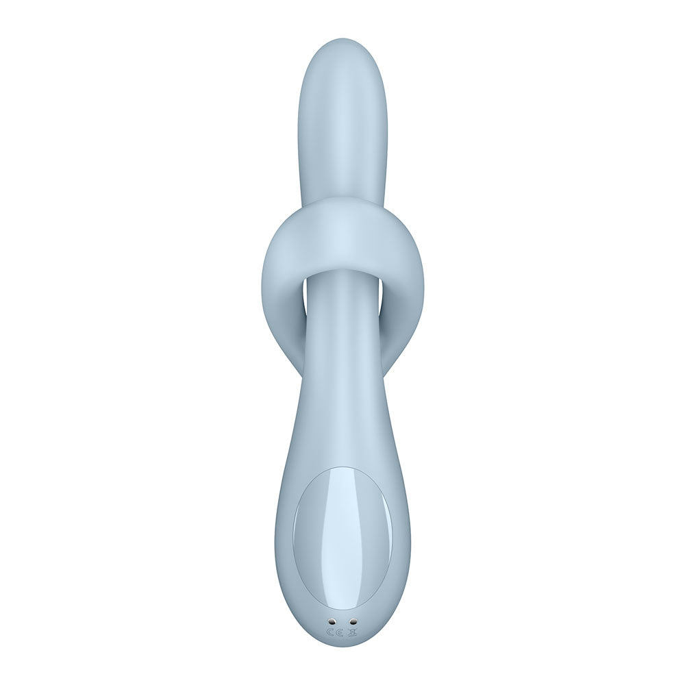 Satisfyer Heat Flex 4 Blue Blue Usb Rechargeable Heating Vibrator