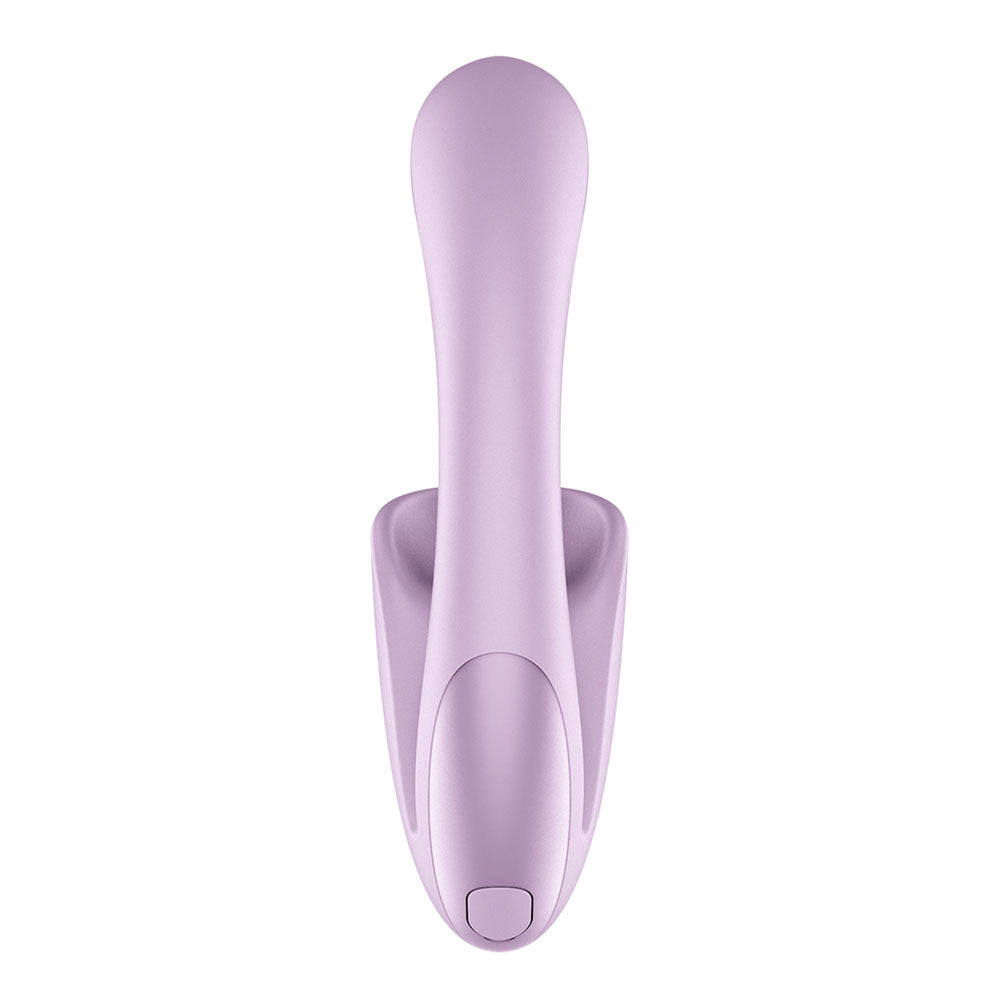 Satisfyer Tongue Expert Violet 18 Cm Usb Rechargeable Vibrator With Flicking Clit Stimulator
