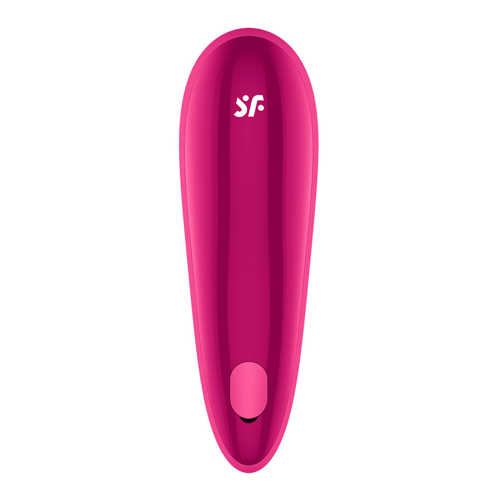Satisfyer Tongue Master Pink 14.4 Cm Usb Rechargeable Flicking Clitoral Stimulator