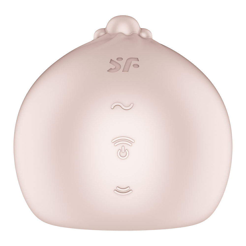 Satisfyer Mochi Beige Beige Usb Rechargeable Air Pulse Stimulator