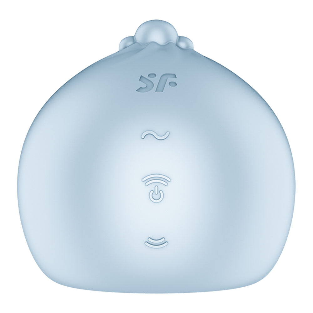 Satisfyer Mochi Frost Blue Frost Blue Usb Rechargeable Air Pulse Stimulator
