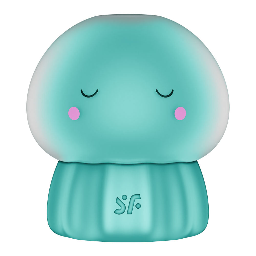 Satisfyer Jelly Cious Green Green Usb Rechargeable Air Pulse Stimulator