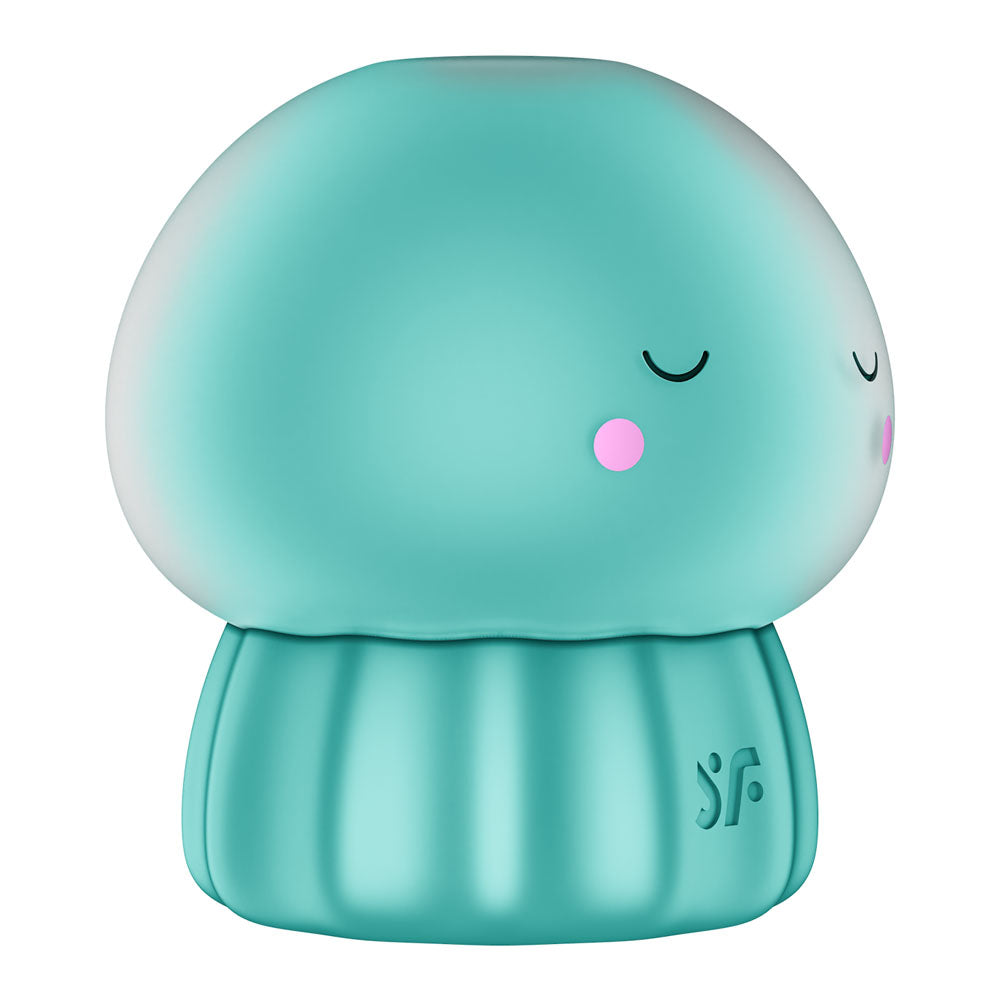 Satisfyer Jelly Cious Green Green Usb Rechargeable Air Pulse Stimulator
