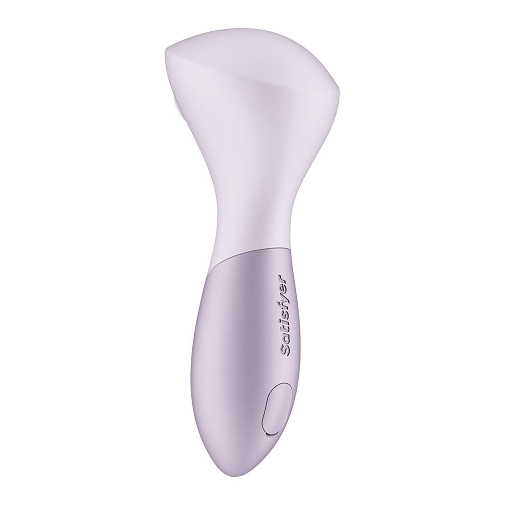 Satisfyer Wand Erful Violet 15.8 Cm Usb Rechargeable Air Pulse Massage Wand