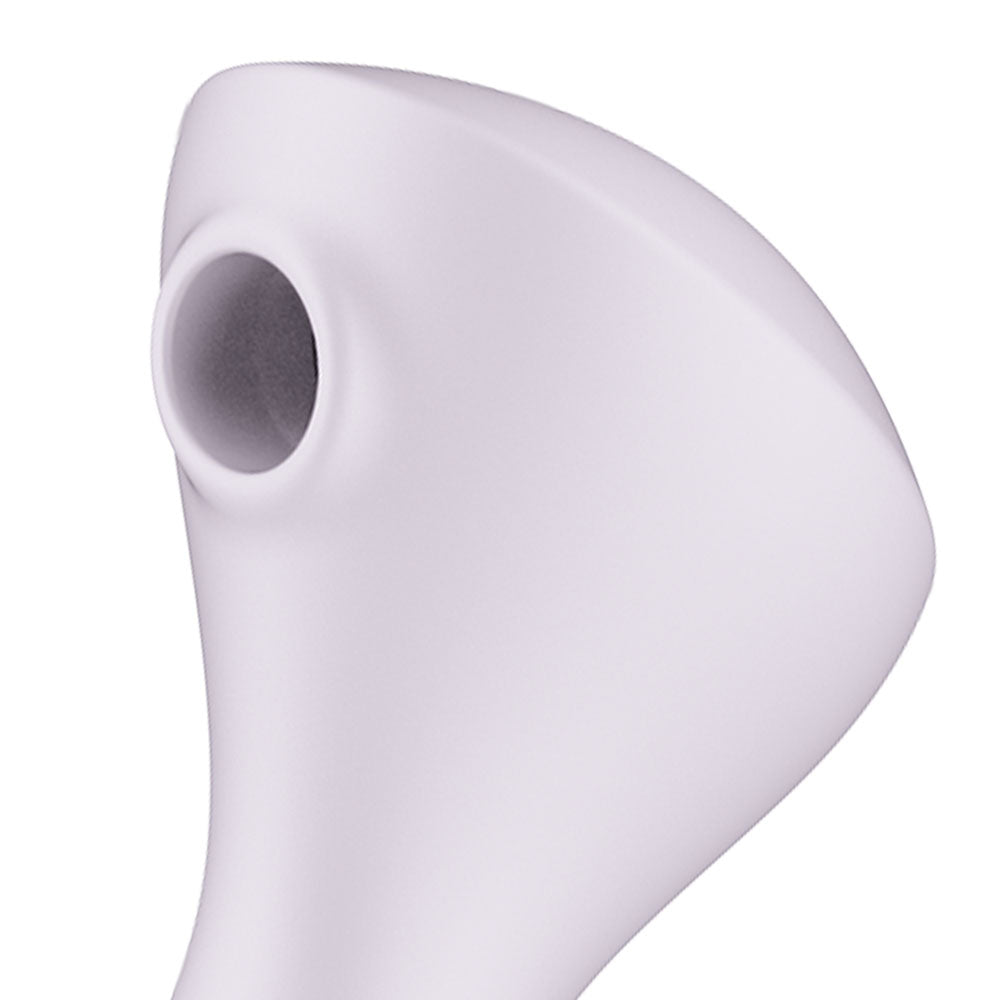Satisfyer Wand Erful Violet 15.8 Cm Usb Rechargeable Air Pulse Massage Wand