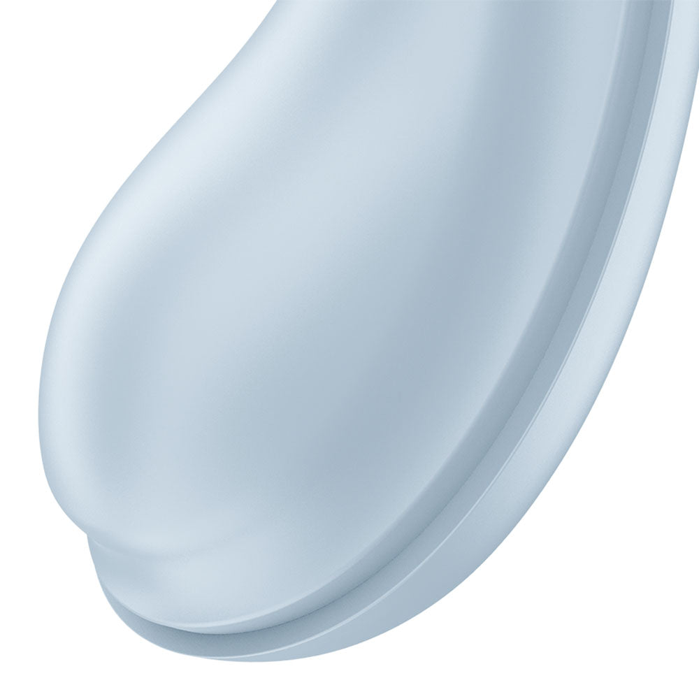Satisfyer Drop To Go Blue Blue Usb Rechargeable Clitoral Stimulator