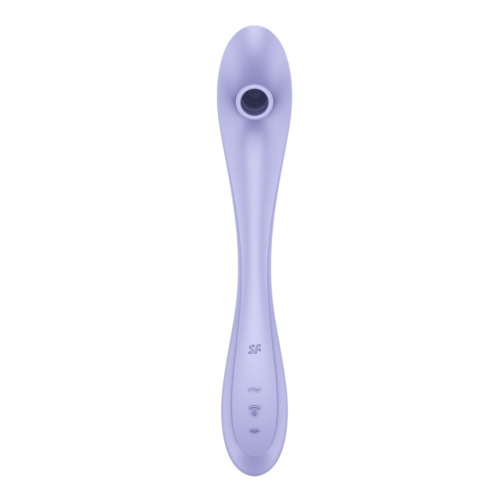 Satisfyer Easy Lover Purple Usb C Rechargeable Air Pulse Clitoral Stimulator
