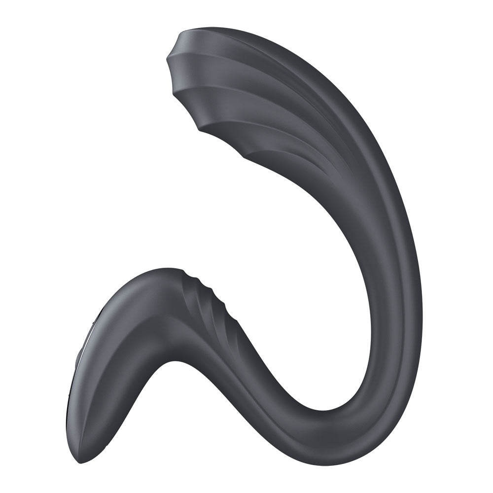 Satisfyer G For Goddess 3 Grey Grey 16 Cm Usb C Rechargeable Vibrator With Clit Stim