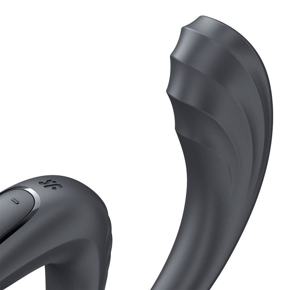 Satisfyer G For Goddess 3 Grey Grey 16 Cm Usb C Rechargeable Vibrator With Clit Stim