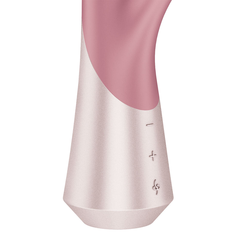 Satisfyer Pearl Bunny 1 Pink 22.3 Cm Usb C Rechargeable Rabbit Vibrator
