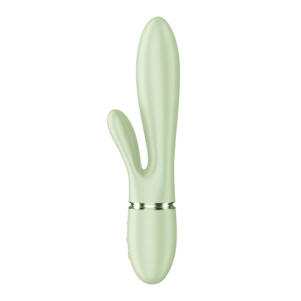 Satisfyer Pearl Bunny 2 Light Green Light Green 21.5 Cm Usb C Rechargeable Rabbit Vibrator