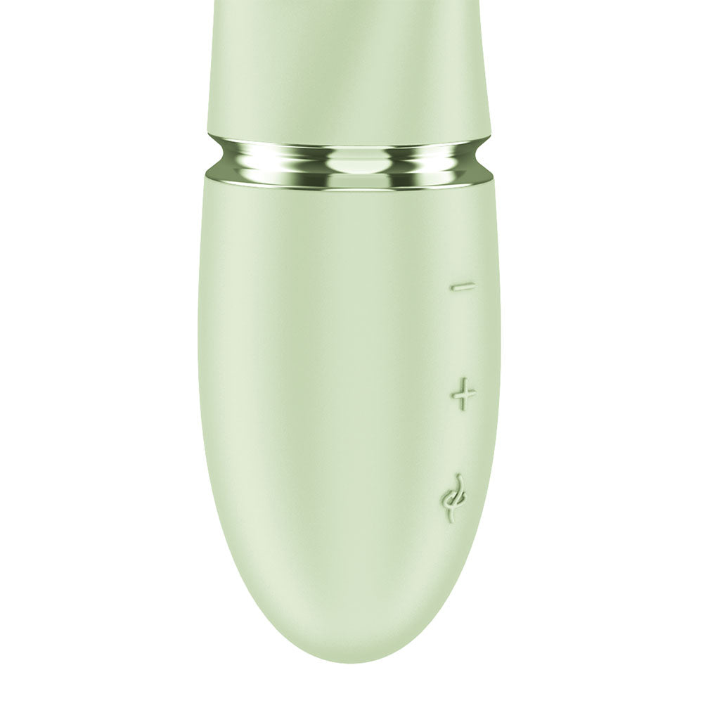 Satisfyer Pearl Bunny 2 Light Green Light Green 21.5 Cm Usb C Rechargeable Rabbit Vibrator
