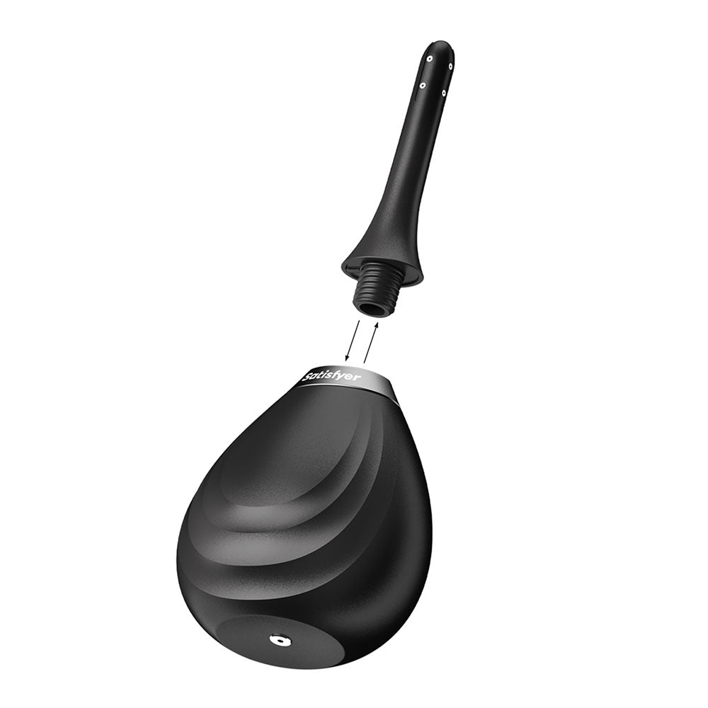 Satisfyer Clean & Play Black Unisex Douche