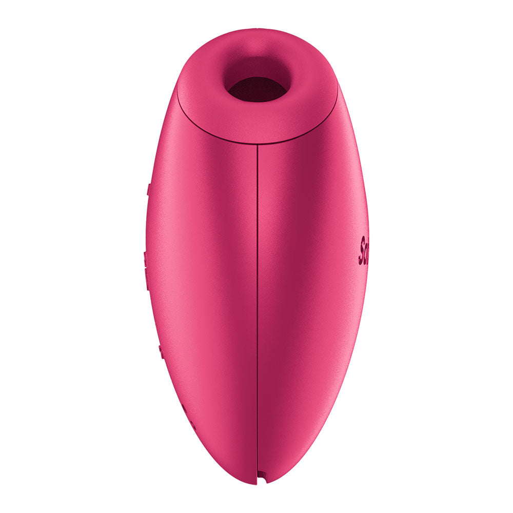 Satisfyer Cutie Heart Battery Operated Pink Air Pulsation Stimulator With Vibration