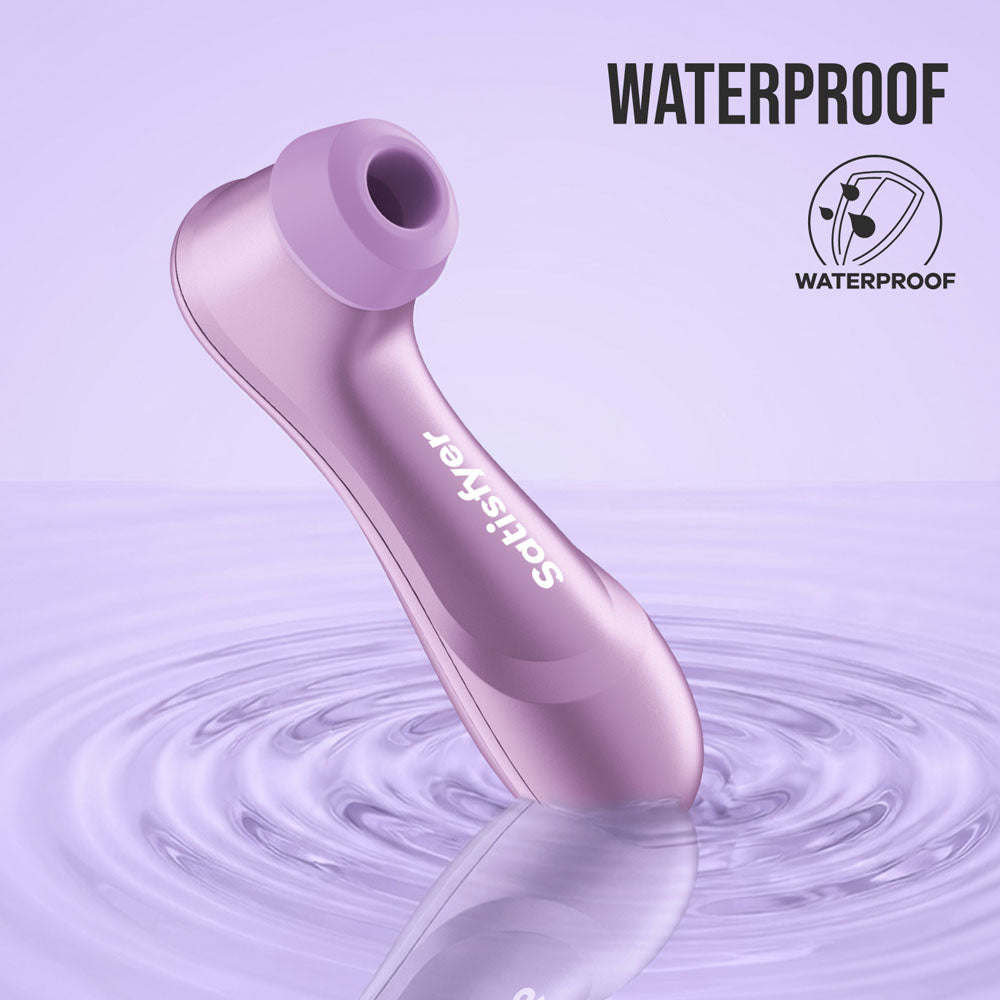 Satisfyer Pro 2 Generation 4 Amethyst Amethyst Touch Free Usb C Rechargeable Clitoral Stimulator With App Control