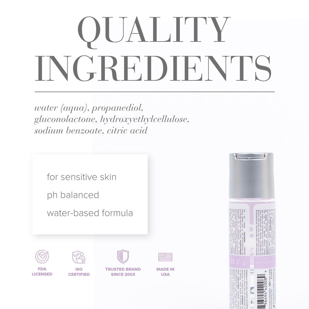 Jo Agape Original Lube 60 M L Water Based Lubricant For Sensitive Skin 60 Ml Bottle