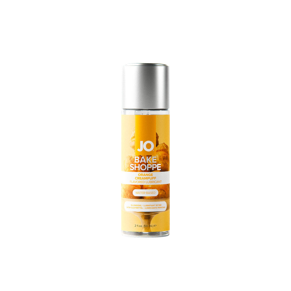 Jo Bake Shoppe Orange Creampuff Orange Creampuff Flavoured Water Based Lubricant 60 Ml Bottle