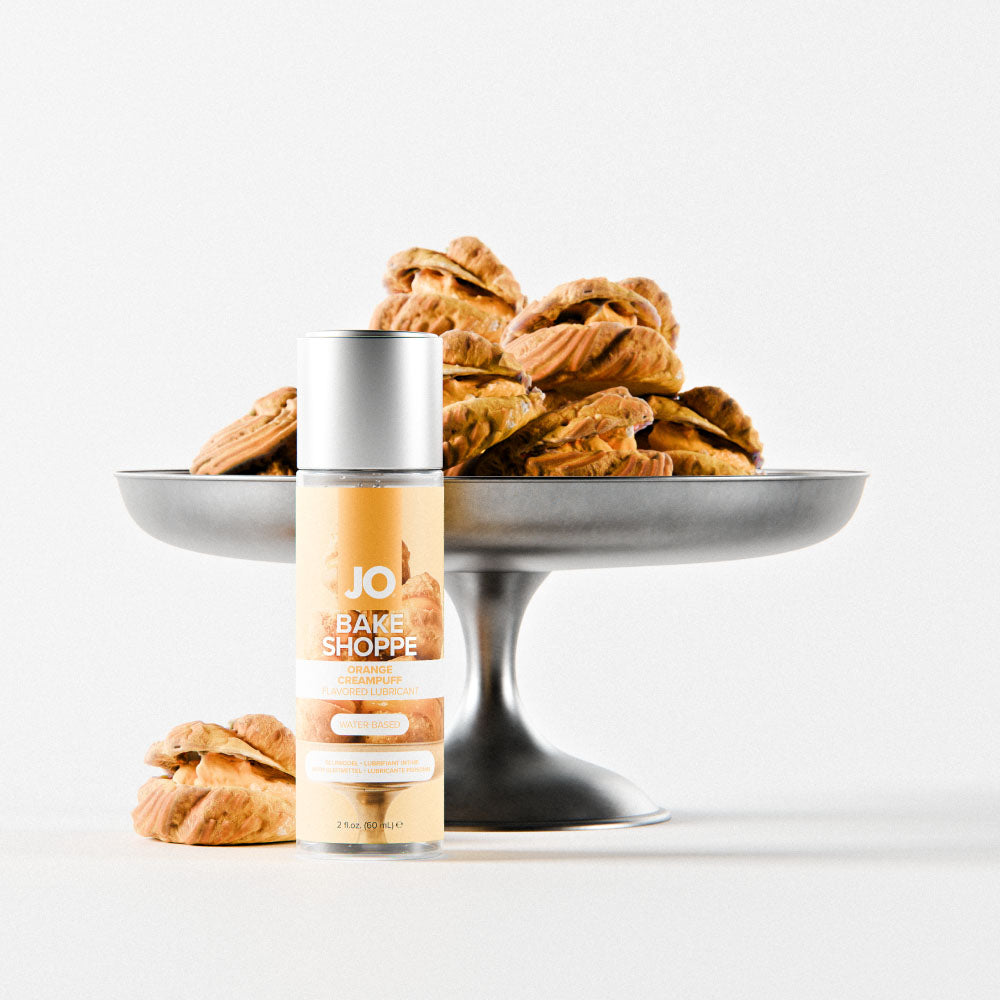 Jo Bake Shoppe Orange Creampuff Orange Creampuff Flavoured Water Based Lubricant 60 Ml Bottle