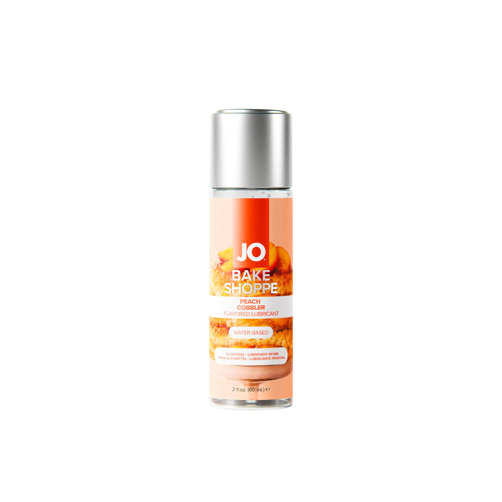 Jo Bake Shoppe Peach Cobbler Peach Cobbler Flavoured Water Based Lubricant 60 Ml Bottle