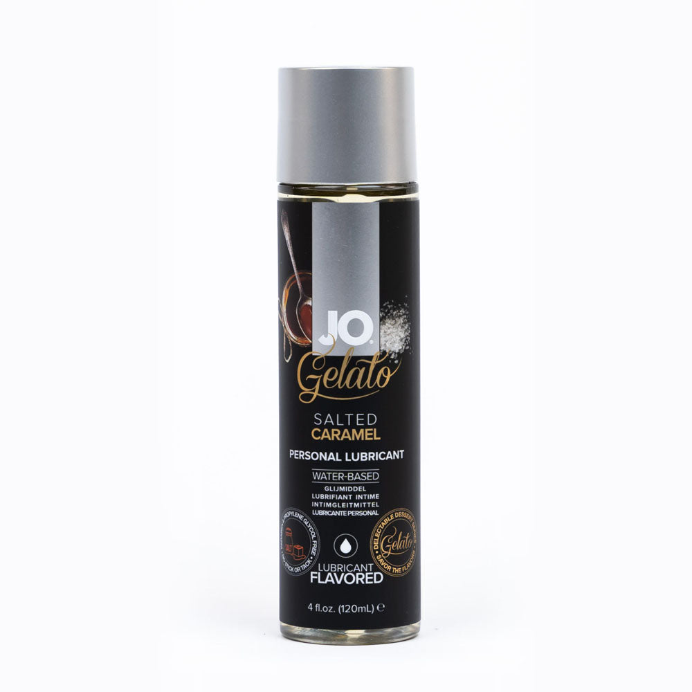 Jo Gelato Salted Caramel Lube 120 M L Salted Caramel Flavoured Water Based Lubricant 120 Ml