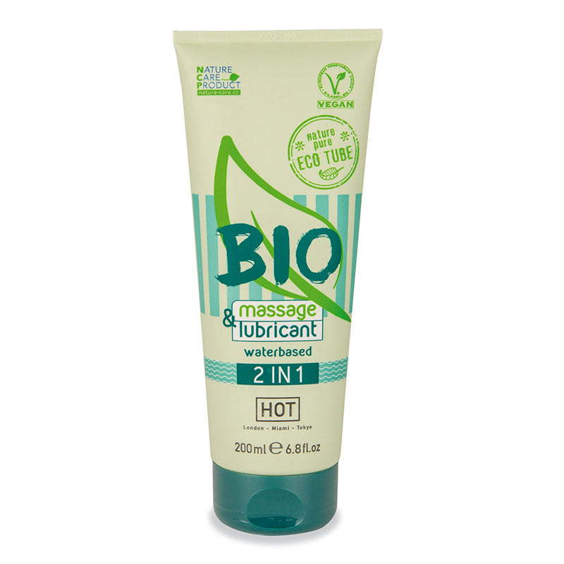 Hot Bio Massage & Lubricant 2 In1 Water Based Lubricant 200 Ml