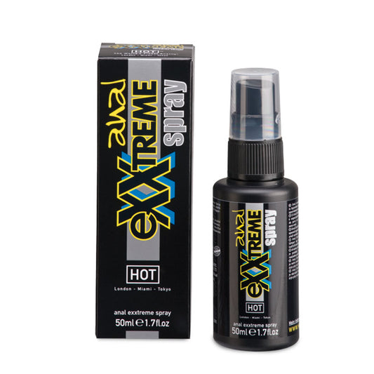 Hot Exxtreme Anal Spray Anal Relaxing Spray 50 Ml Pump Bottle