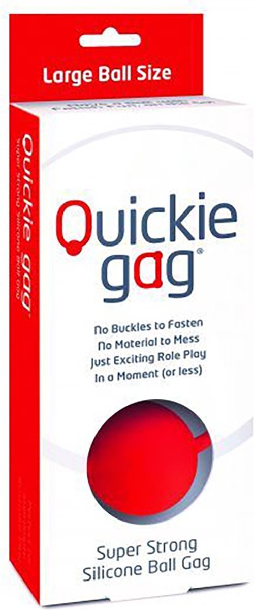 Quickie Gag Red