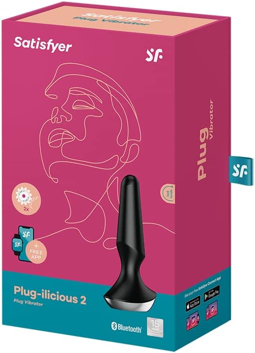 Satisfyer 2 Plug ilicious with Vibration
