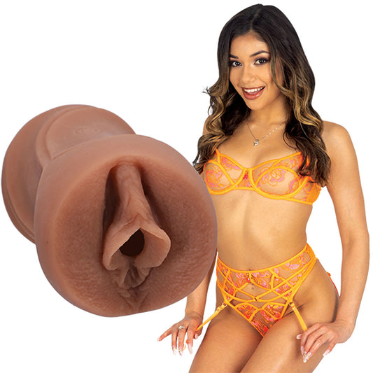 Signature Strokers Xxlayna Marie Tan Vagina Stroker