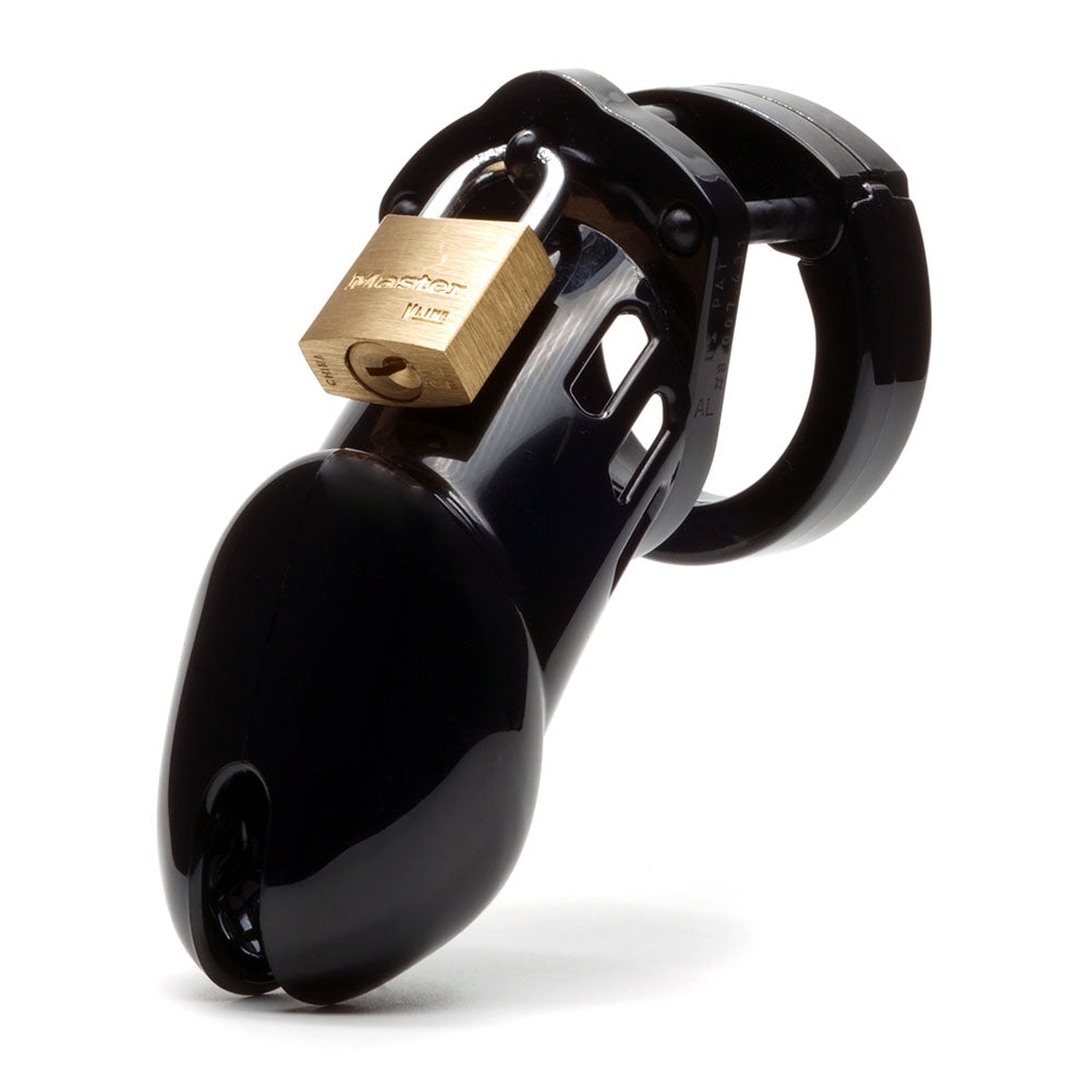 Cb 6000 Chastity Cock Cage Kit Black Black 3.25 Inch Cock Cage Kit