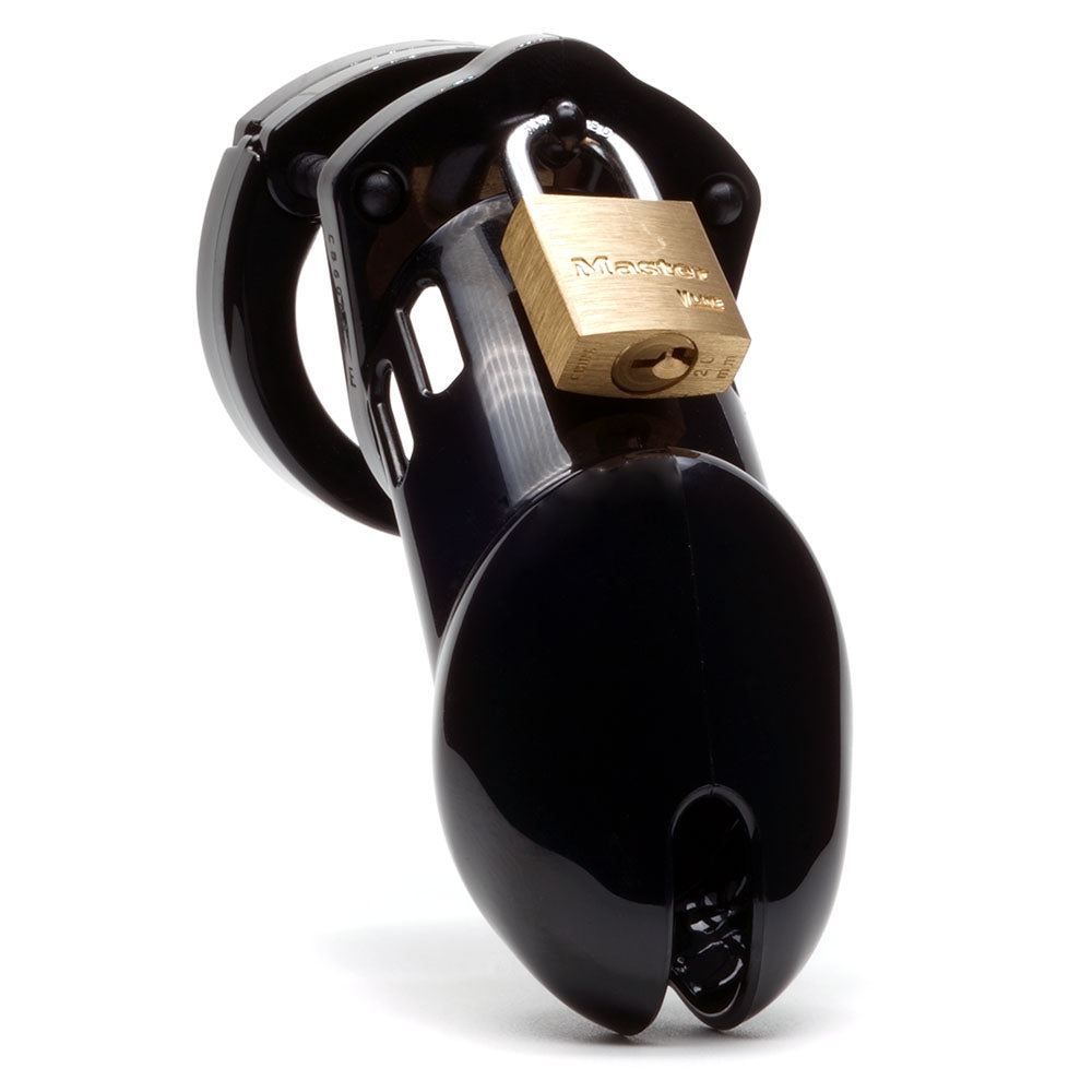 Cb 6000 Chastity Cock Cage Kit Black Black 3.25 Inch Cock Cage Kit