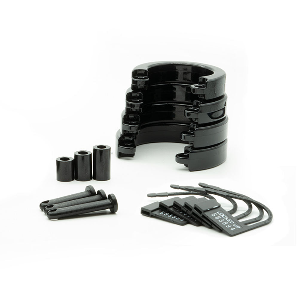 Cb 6000 Chastity Cock Cage Kit Chrome Chrome 3.25 Inch Cock Cage Kit