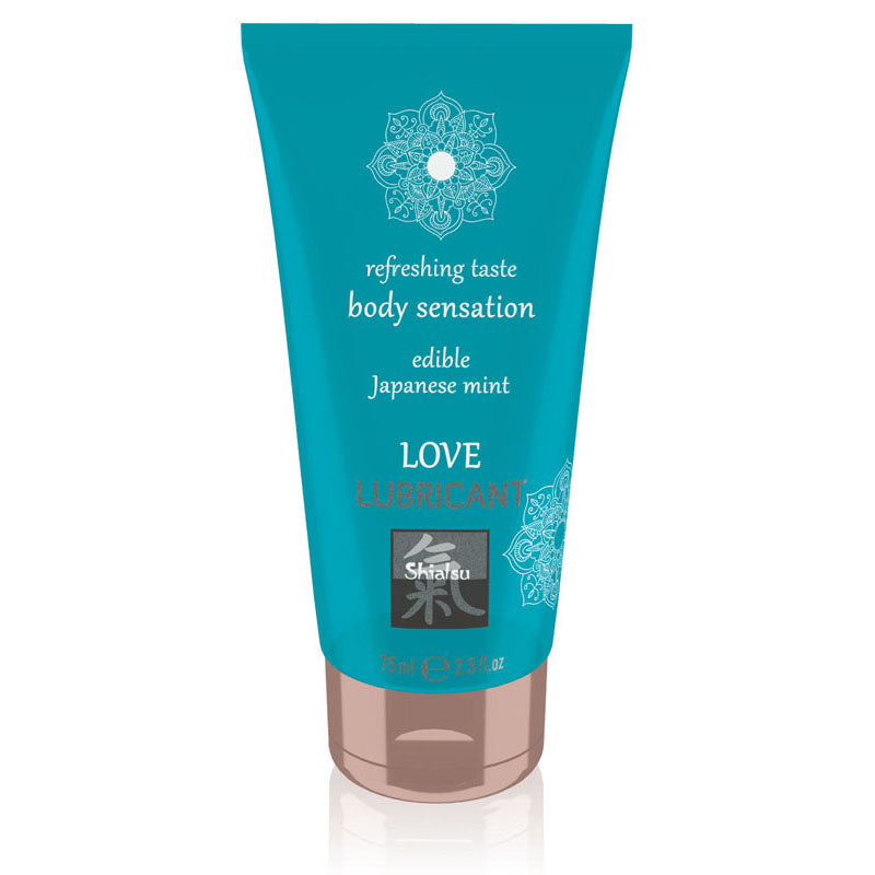 Shiatsu Love Lubricant Mint Flavoured 75 Ml