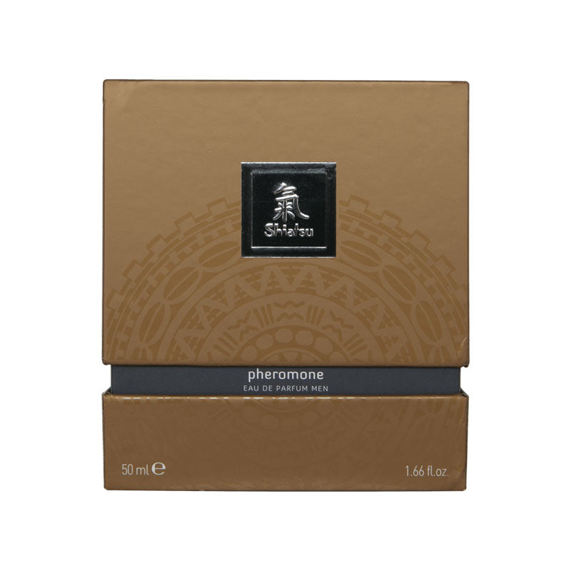 Shiatsu Pheromone Eau De Parfum Men Grey Pheromone Fragrance For Men 50 Ml