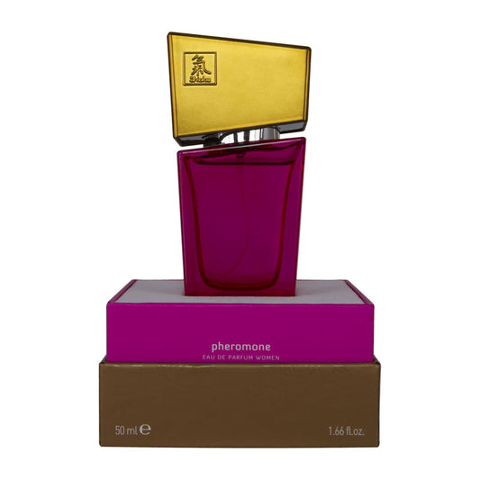 Shiatsu Pheromone Eau De Parfum Women Pink Pheromone Fragrance For Women 50 Ml