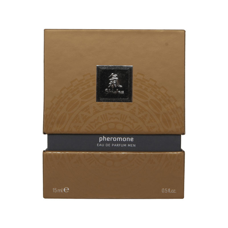 Shiatsu Pheromone Eau De Parfum Men Grey Pheromone Fragrance For Men 15 Ml