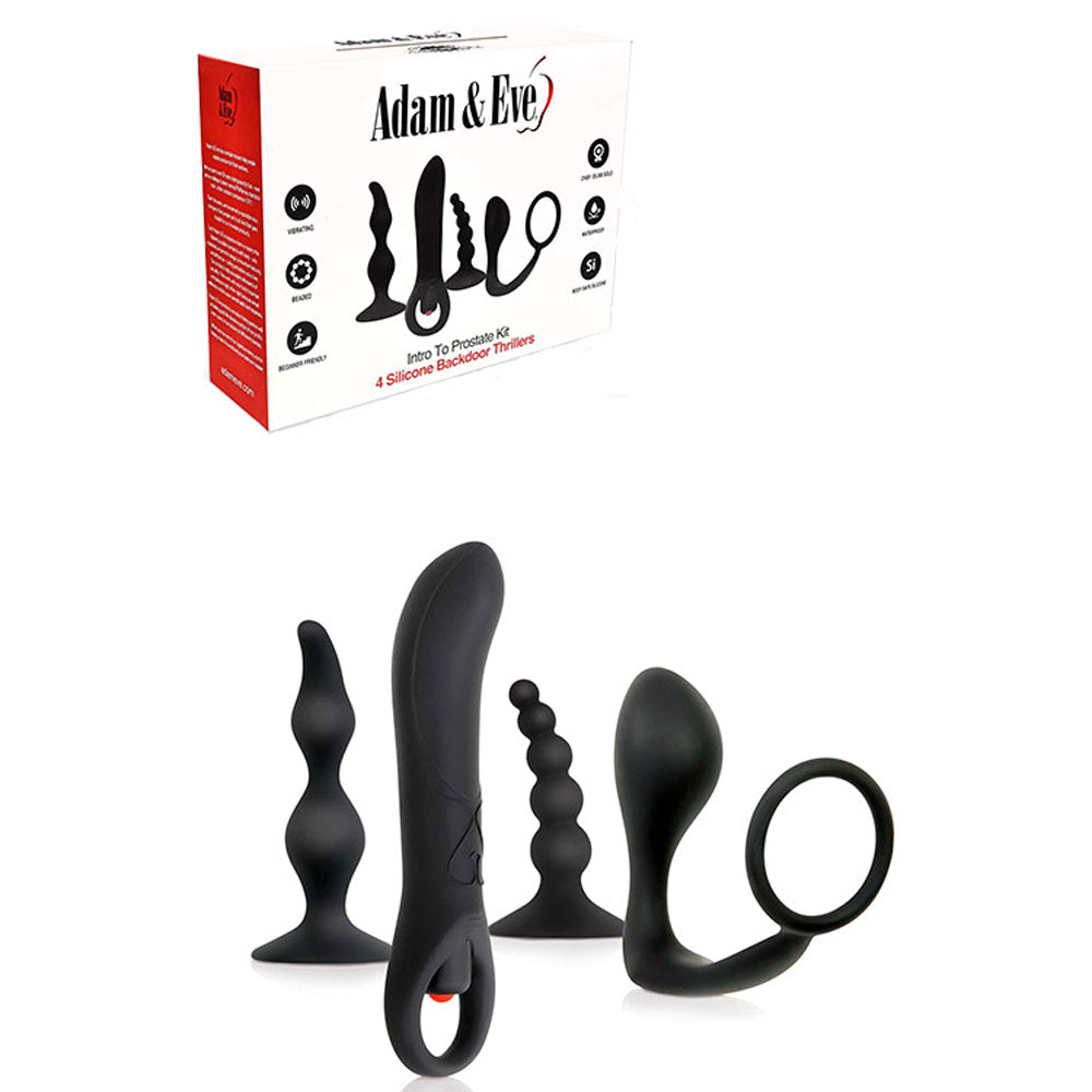 Adam & Eve Intro To Prostate Kit 4 Piece Kit