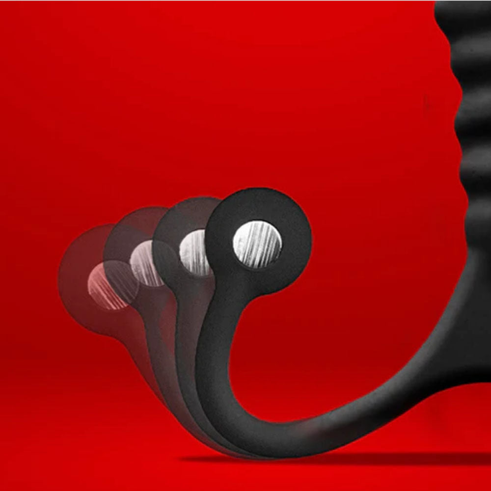 Aneros Psy Black Prostate Massager With Flexible Arms