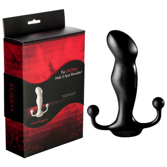 Progasm Black Ice Black Prostate Massager