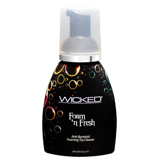 Wicked Foam 'N Fresh Antibacterial Foaming Toy Cleaner 240 Ml (8 Oz) Bottle