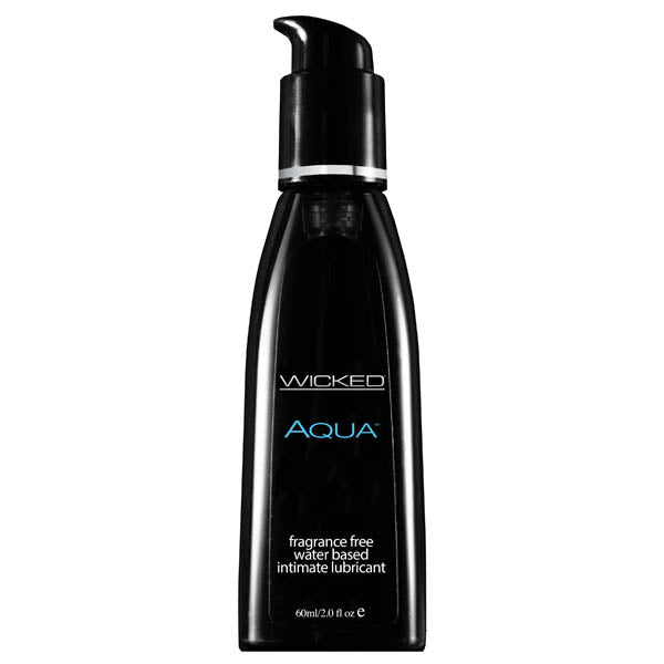 Wicked Aqua Water Based Lubricant 60 Ml (2 Oz) Bottle