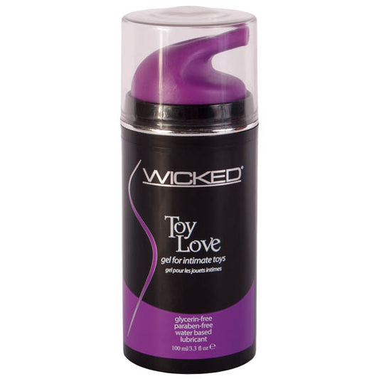 Wicked Toy Love Glycerin Free Water Based Lubricant 100 Ml (3.3 Oz) Bottle