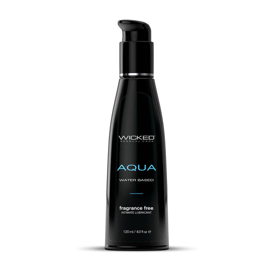 Wicked Aqua Water Based Lubricant 120 Ml (4 Oz) Bottle