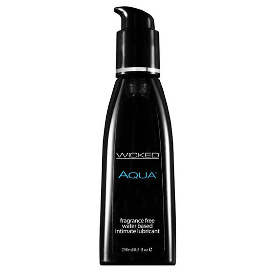 Wicked Aqua Water Based Lubricant 250 Ml (8.5 Oz) Bottle