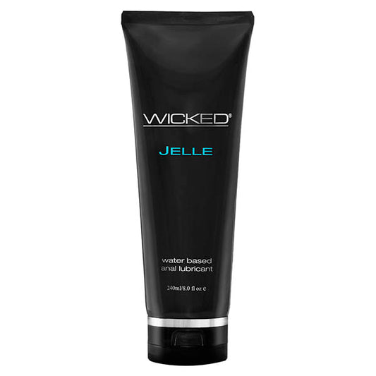 Wicked Jelle Water Based Anal Lubricant 240 Ml (8 Oz) Bottle